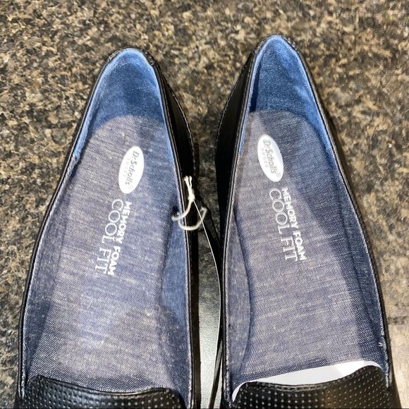 Dr Scholl's Cool Fit Memory Foam Comfort Black Loafers Women's Size 7.5 - Picture 3 of 8